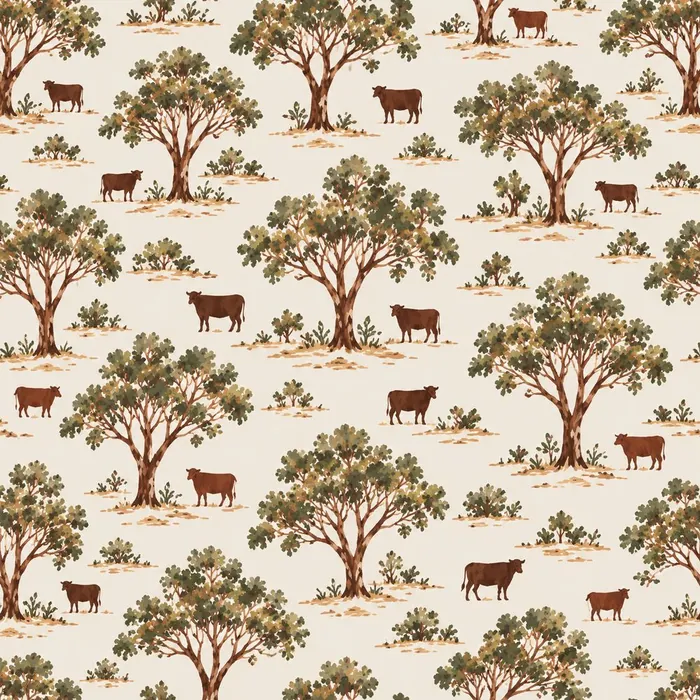 Treescape print